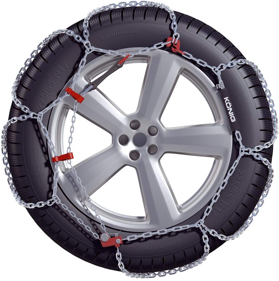 König XB-16 sneeuwkettingen (16mm) voor 4x4 en SUV | Sneeuwkettingen ...