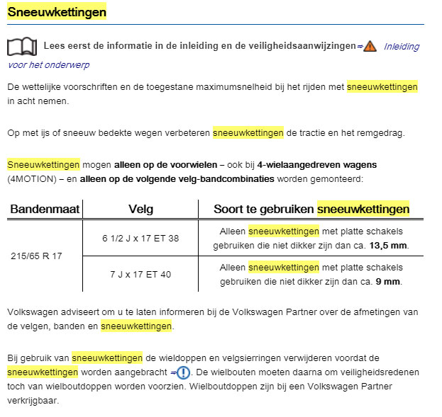 sneeuwkettingen-tiguan