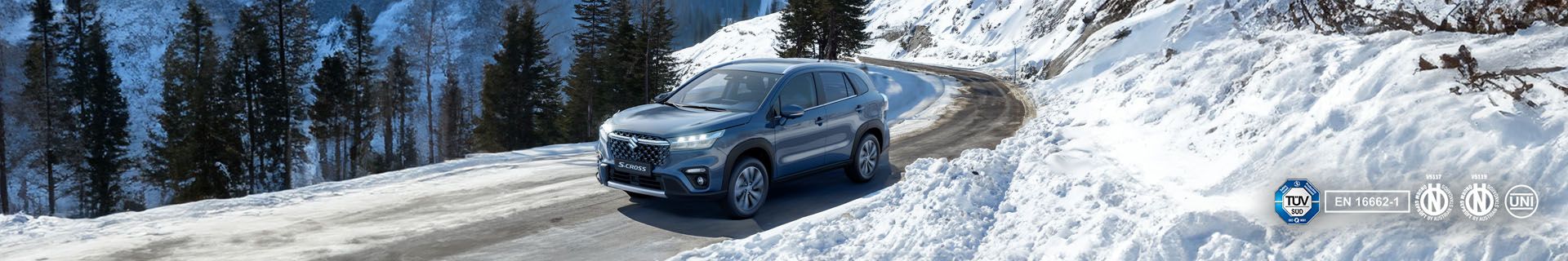 Sneeuwkettingen voor de Suzuki S-Cross