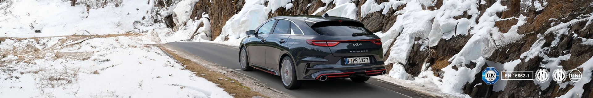 Sneeuwkettingen voor de Kia ProCeed