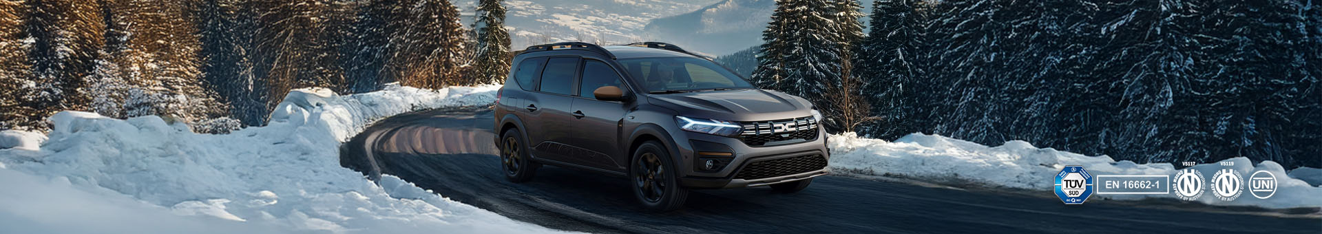 Sneeuwkettingen voor de Dacia Jogger