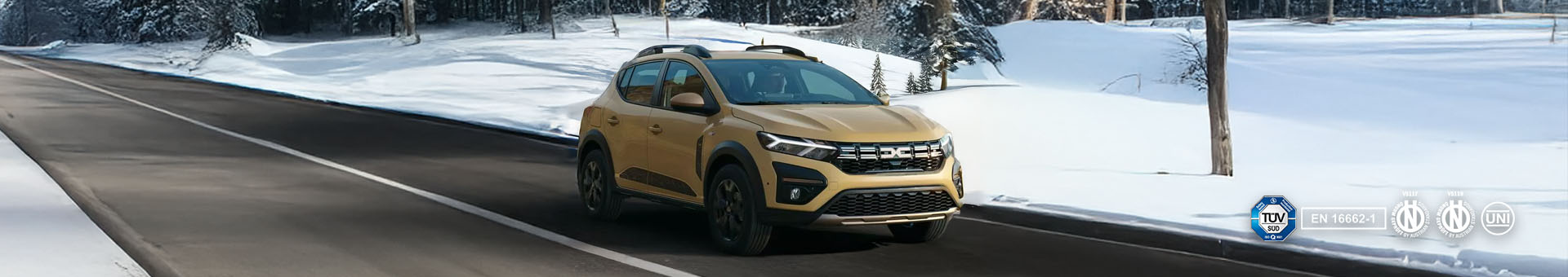 Sneeuwkettingen voor de Dacia Sandero