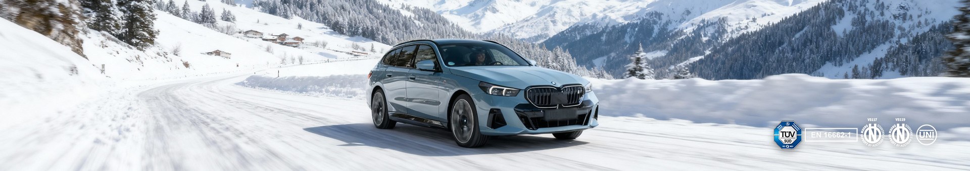 Sneeuwkettingen voor de BMW 5-serie