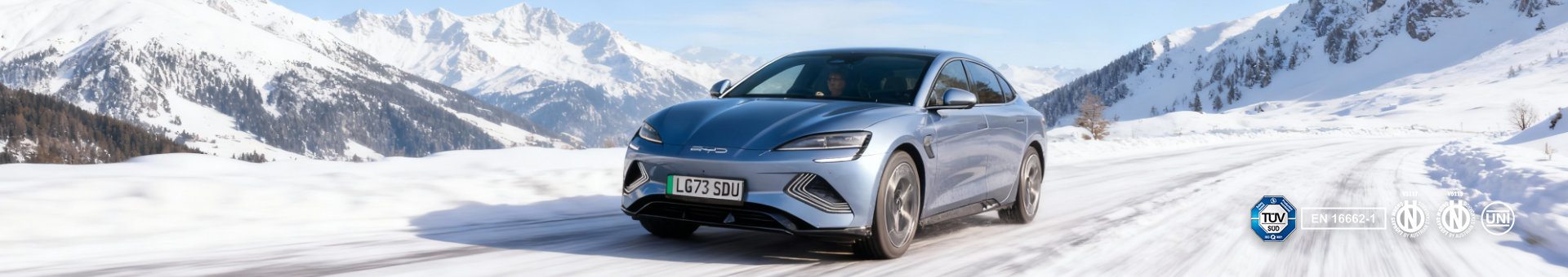 Sneeuwkettingen voor de BYD Seal