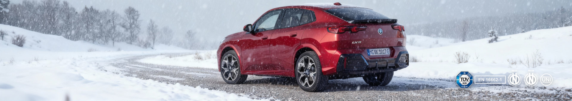 Sneeuwkettingen voor de BMW iX2