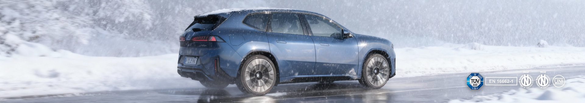 Sneeuwkettingen voor de BMW iX3