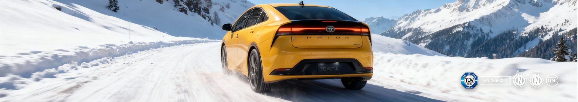 Sneeuwkettingen voor de Toyota Prius