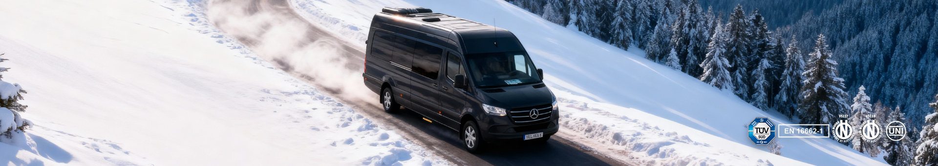Sneeuwkettingen voor de Mercedes-Benz Sprinter
